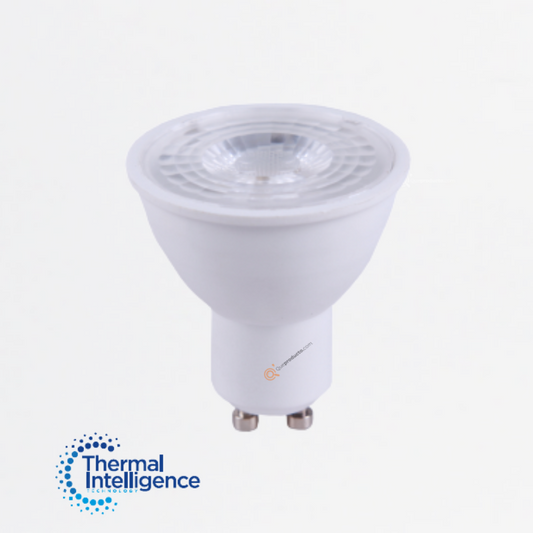 LED Spot 7W GU10, MR16, 3000K, 600lm, 38G, IP20, Dimerizable, 120V, Marca Royal Lighting (En Stock)