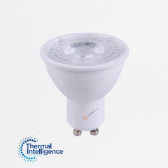 LED Spot 7W GU10, MR16, 6500K, 600lm, 38G, IP20, Dimerizable, 120V, Marca Royal Lighting (S)