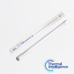 LED Tubo T8 PC opalizado 24W, 6500K, 2200 lm, 240G, Conex 2E, 100-240V, Marca Royal Lighting (S)