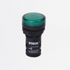 Luz Piloto LED 22mm VERDE 110VAC PLASTICO, Ref SLDS1102, Marca Steck (O)