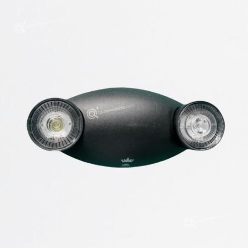 LED Luminaria de emergencia 2W, 6500K, 100-240V, Ref M3 Black, Marca Royal Lighting (En Stock)