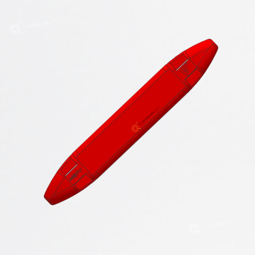Marcador Para Multiconductores, Rojo Sin Impresión, EmpaqueX50, Ref ADL2603I, Marca Adler (Bajo Pedido)