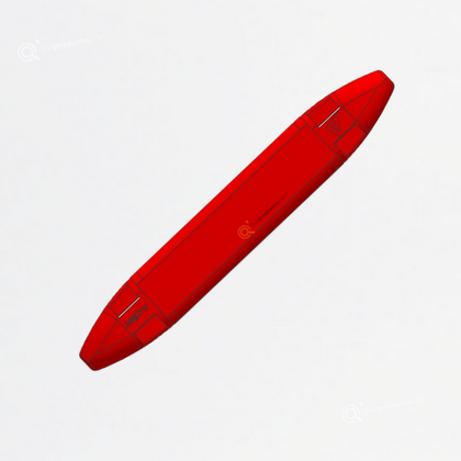 Marcador Para Multiconductores, Rojo Sin Impresión, EmpaqueX50, Ref ADL2603I, Marca Adler (O)