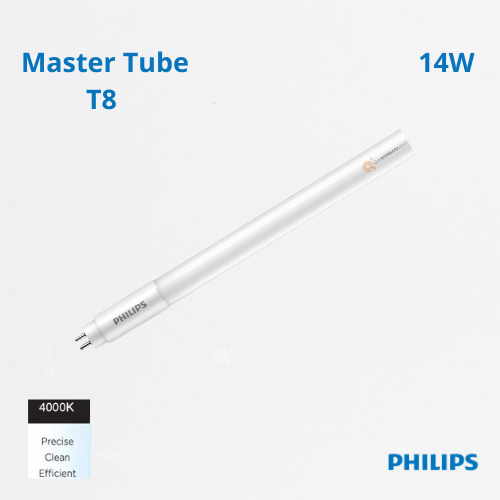 TLED MASTER Tubo 1E T8 1200mm, 14W, 4000K, 2100 lm, Ref 929004285112, Marca Philips (Bajo Pedido)