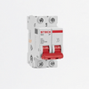 Interruptor Breaker R. DIN Mini TM 16A 2P, Curva C 6kA, Ref SDZD62C16, Marca Steck (S)