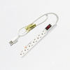 Multitoma Supresora de Picos Blanca, 6 Salidas, 120V, Ref NMNET-7516, Marca Powest (S)