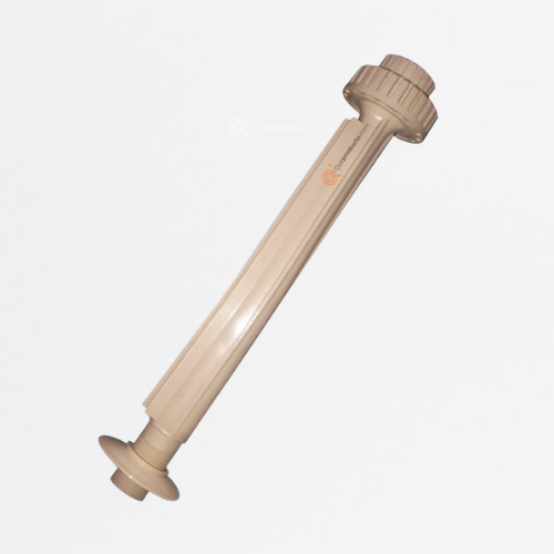 Niple Plastico 1/2 pulg, Conx Universal, Largo 30 cm, Escudo removible y Canaleta, Marca Kontiki (S)