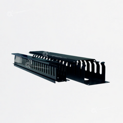 Organizador Horizontal Metálico 2U, Ref NORHM-2402, Marca Powest (Bajo Pedido)