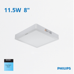 LED Panel Cuadrado DN058C LED13 11.5W, S/Pon 8", 6500K, 1300 lm, 110-240V, Ref 911401803288, Philips (Bajo Pedido)