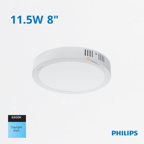 LED Panel Redondo DN058C LED13 11.5W, S/Pon 8", 6500K, 1300 lm, 110-240V, Ref 911401802988, Philips (Bajo Pedido)