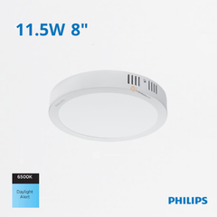 LED Panel Redondo DN058C LED13 11.5W, S/Pon 8", 6500K, 1300 lm, 110-240V, Ref 911401802988, Philips (Bajo Pedido)