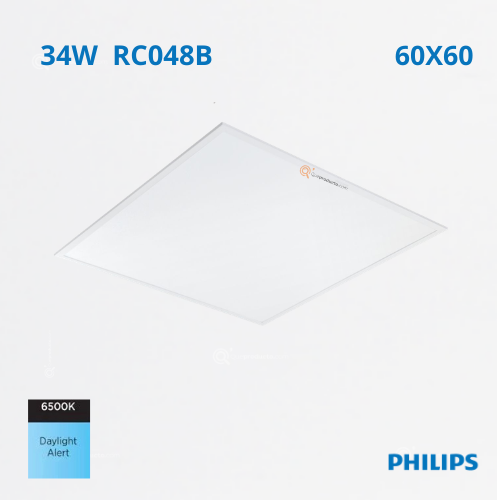 LED Panel 34W 60X60 , 6500K, 4260 lm, 100-277V, NO Atenuable, Ref 911401857485, Marca Philips (En Stock)