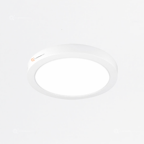 LED Panel rd ANKAA II 12W sobreponer, 6500k, 100-240V, Ref 12PTLLEDR65MVB, Marca Tecnolite (Bajo Pedido)