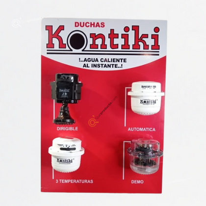 Material POP Retablo Duchas Kontiki