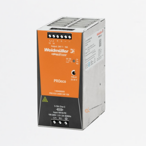 Fuente de alimentación conmutada, PRO ECO 240W 24V 10A, Ref 1469490000, Marca WeidMüller (Bajo Pedido)