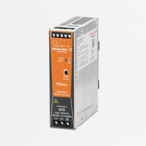Fuente de alimentación conmutada, PRO ECO 72W 24V 3A, Ref 1469470000, Marca WeidMüller (Bajo Pedido)