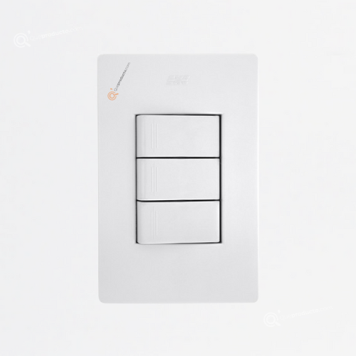 Pulsador Triple, Ref 14053, Marca SOLAIO-EXE (O)