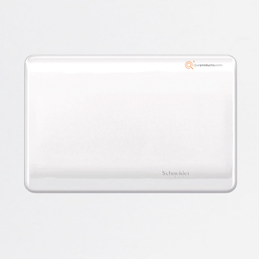 Placa Ciega + Soporte MWD130417424, Marca Schneider (Bajo Pedido)