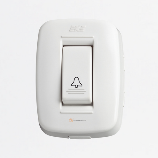 Pulsador sobreponer 6A, Ref DUE 12005, Marca DUE-EXE (En Stock)