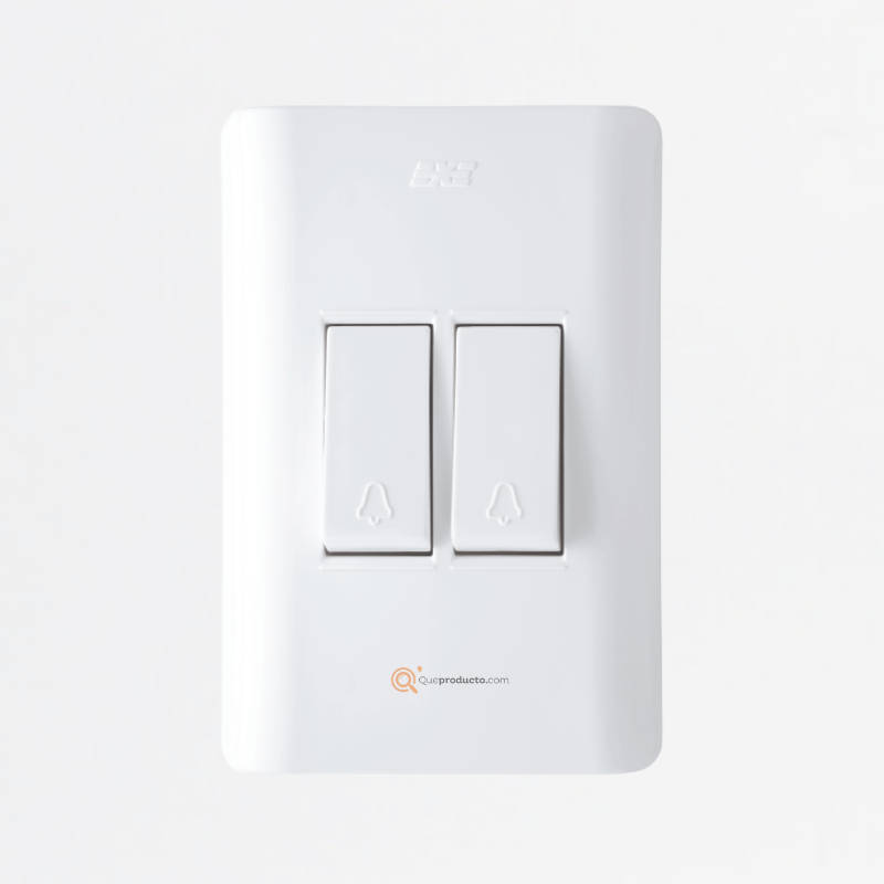 Pulsador Doble, Ref 15055, Marca DUOMO-EXE (S)