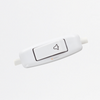 Pulsador de Paso 10A Blanco, 120-220V, Ref 1185, Marca EXE (S)