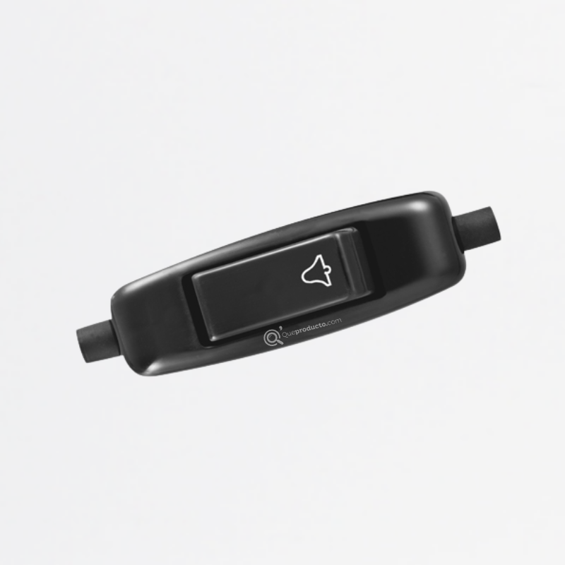 Pulsador de Paso 10A Negro, 120-220V, Ref 2185, Marca EXE (O)