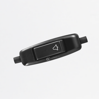 Pulsador de Paso 10A Negro, 120-220V, Ref 2185, Marca EXE (O)