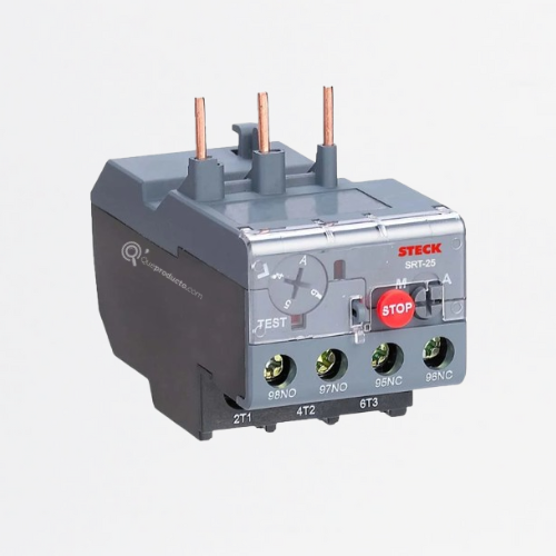 Relé Térmico de Corriente 2,5-4A FR25, Ref SRT254, Marca Steck (En stock)