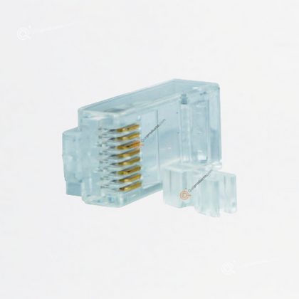 Conector de Red RJ45 6 UTP, PaqueteX10, Ref NRJ6-0602, Marca Powest (S)