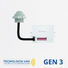 Sensor de Movimiento Infrarrojo, S-E1 Mini Gen3, 120G/360G, 200W Max LED, 100-240V, Marca Royal Lighting (En Stock)
