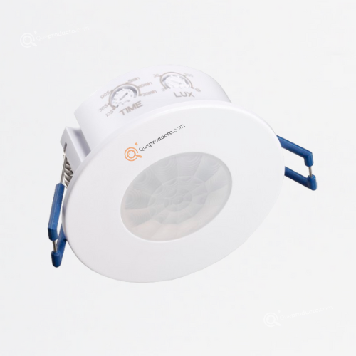 Sensor de Mov Infrarrojo, Incrustar Techo, 360G, 100-240V, Ref S-D1, Marca Royal Lighting (En Stock)