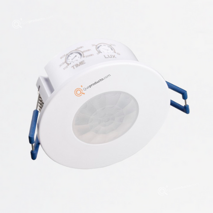 Sensor de Mov Infrarrojo, Incrustar Techo, 360G, 100-240V, Ref S-D1, Marca Royal Lighting (S)