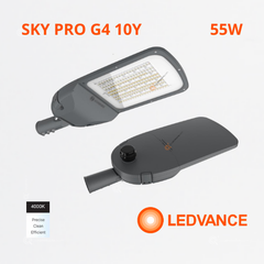 LED Luminaria Alumbrado Pub. SKY G4 10Y 55W, 4000K, 9625 lm, IP66, Ref 7023882, Ledvance (Bajo Pedido)