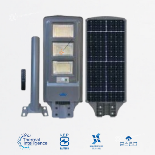 LED Lum Alumbrado Pub. Solar RW450, 110G, 6500K, IP65, Ref RW450, Marca Royal Lighting (En Stock)