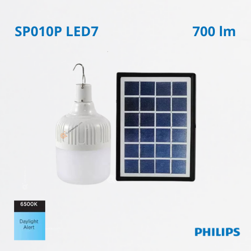 LED Lampara Solar SP010P LED7, 6500K, 700 lm, IP20, Ref 911401831902, Marca Philips (En Stock)
