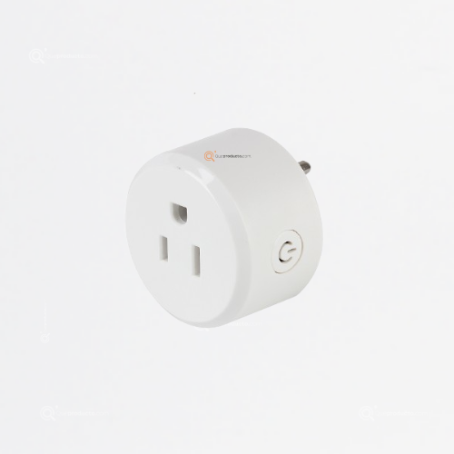 Clavija Toma Sencilla Smart WIFI, 2000W Máx, 10A Ref SPJ11MVBTCW, Marca Tecnolite (Bajo Pedido)