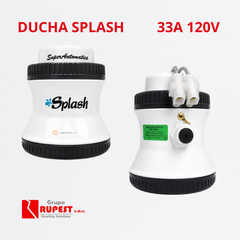 Ducha Eléctrica SPLASH, 33A, Automática, IP44, 120 V, Ref SP120, Marca Splash (En Stock) SOLO BOGOTÁ