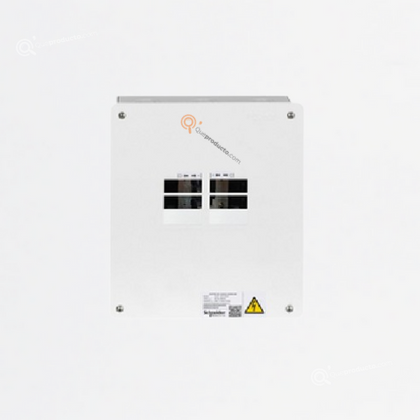 Tablero Trifásico HomeLine TQ, 6 circuitos, 200A 240V, Ref ZA000611060, Marca Schneider (O)