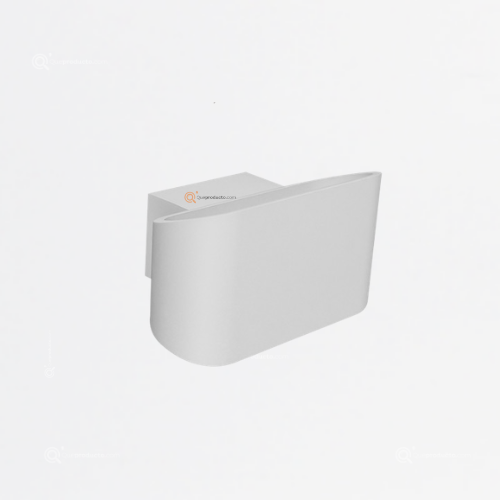 LED Aplique Integrado Pared FUJIAN, 7W, 3000K, 450 lm, IP20, Ref TLLED-402/7W/30B, Marca Tecnolite (Bajo Pedido)