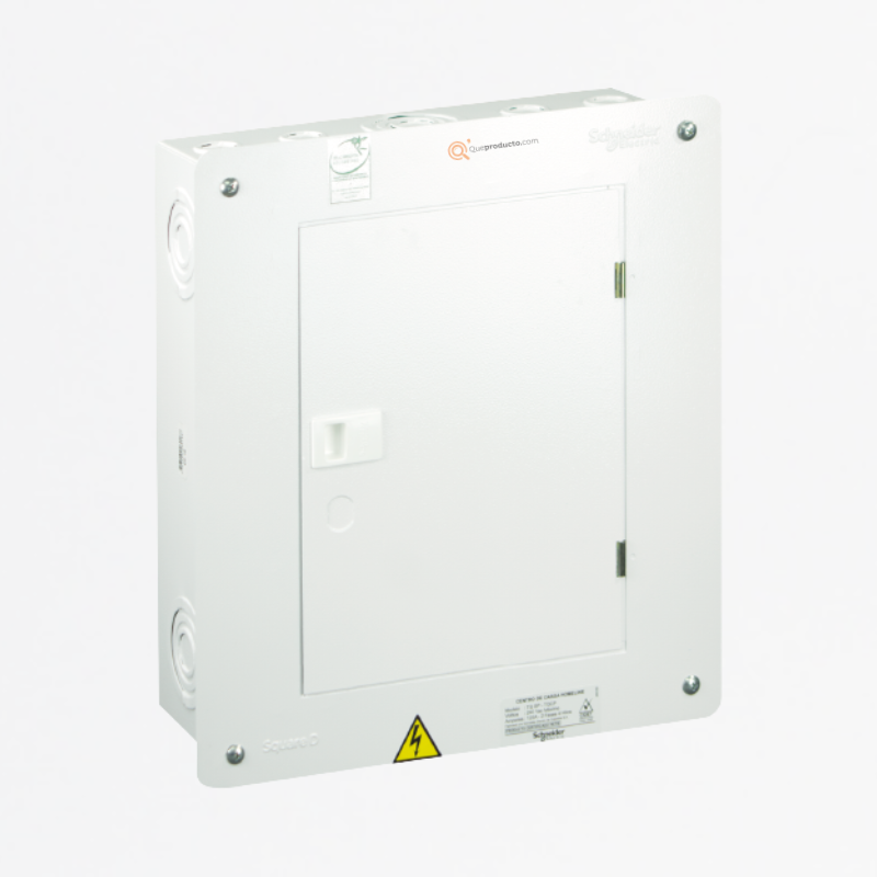Tablero Enchufable Bifásico 240 V 12 circuitos TQ CP125A, Ref ZA000611051, Marca Schneider (O)