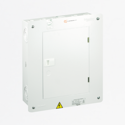Tablero Enchufable Bifásico 240 V 12 circuitos TQ CP125A, Ref ZA000611051, Marca Schneider (O)