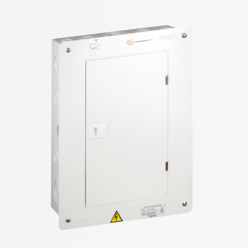 Tablero Enchufable Bifásico 240 V 18 circuitos TQ CP125A, Ref ZA000611054, Marca Schneider (O)