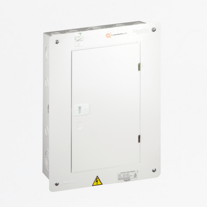 Tablero Enchufable Bifásico 240 V 18 circuitos TQ CP125A, Ref ZA000611054, Marca Schneider (O)