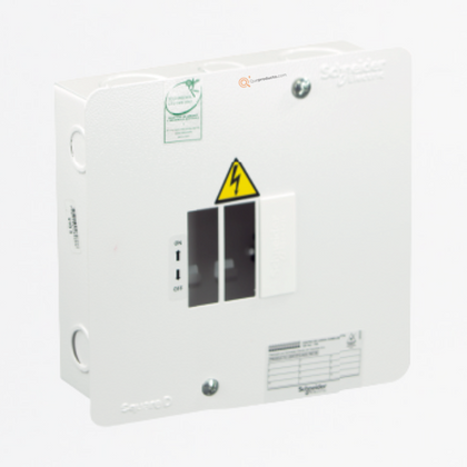 Tablero Enchufable Monofásico 120 V 3 circuitos VTQ 75A, Ref ZA000611005, Marca Schneider (O)