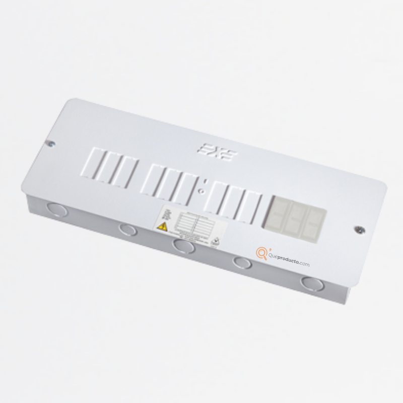 Tablero monofásico 12 circuitos, Ref 33612, 110V, Marca EXE (S)