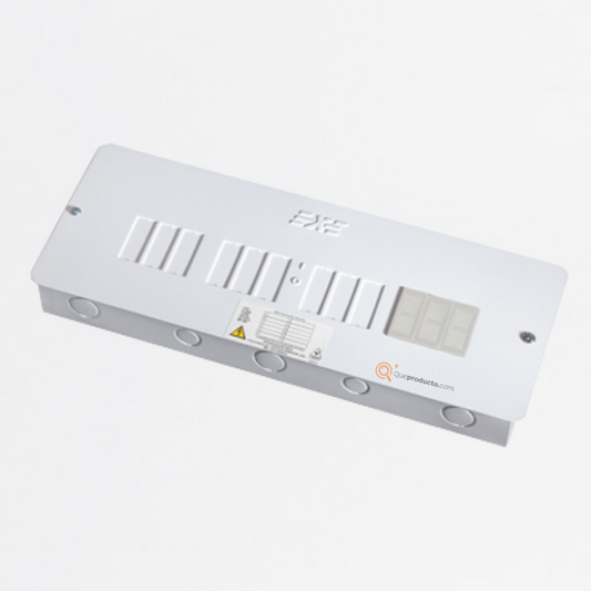 Tablero monofásico 12 circuitos, Ref 33612, 110V, Marca EXE (En Stock)