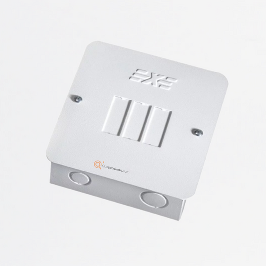 Tablero monofásico 3 circuitos, Ref 33603, 110V, Marca EXE (En Stock)