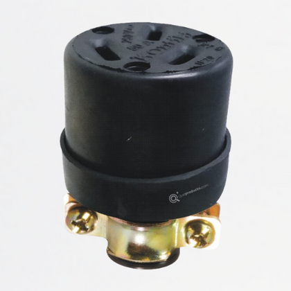 Toma Industrial Aerea Trifilar 50A, 250V, IP20, Ref FT-5, Marca Kontiki (O)