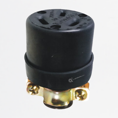 Toma Industrial Aerea Trifilar 50A, 250V, IP20, Ref FT-5, Marca Kontiki (Bajo Pedido)