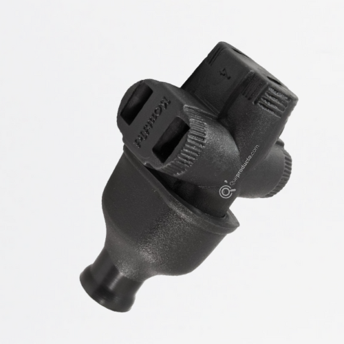 Toma Tee Eléctrica 15A, 120V, IP20, Ref FC-21, Marca Kontiki (S)